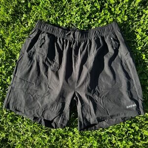 Bikewa Mens Black Padded Cycling Shorts XL 3D Gel Padded MTB Road Bike